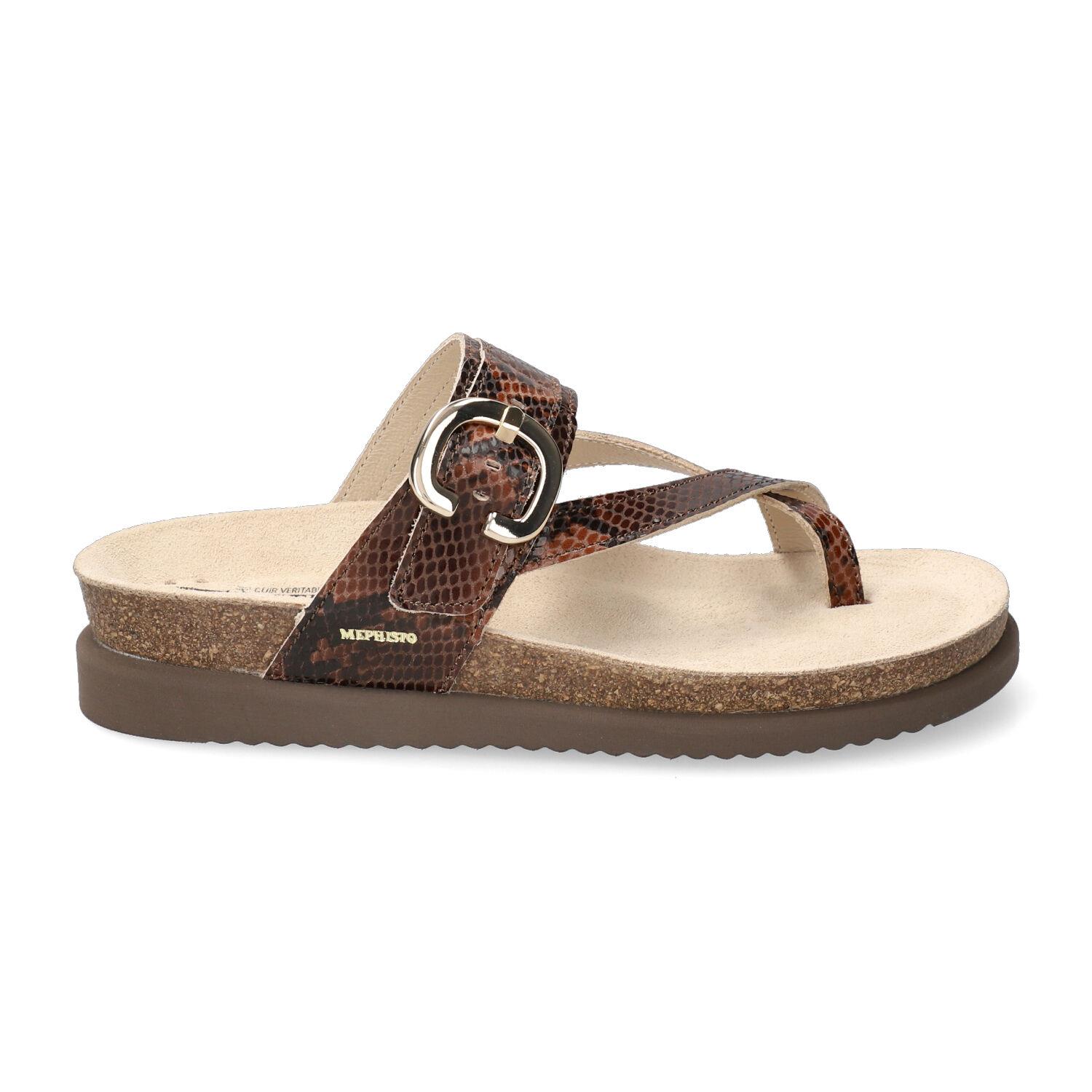 mules femme modèle Izaora Marron tobacco - Mephisto